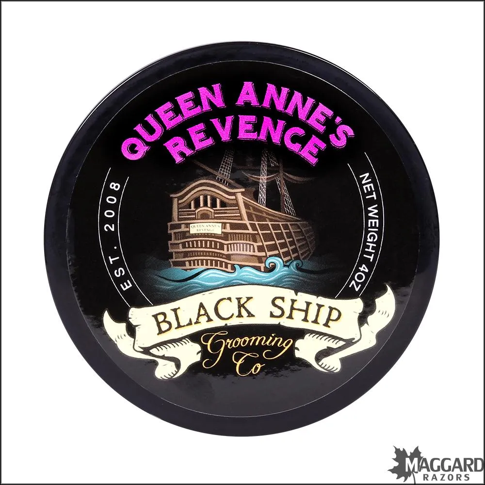 Black Ship Grooming Co. Queen Anne's Revenge Shaving Soap, 4oz