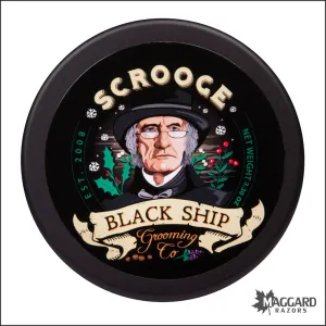 Black Ship Grooming Co. Scrooge Artisan Shaving Soap, 3.3oz - Seasonal Release