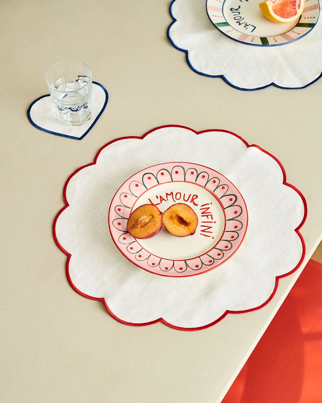 "L’amour infini" dessert plate